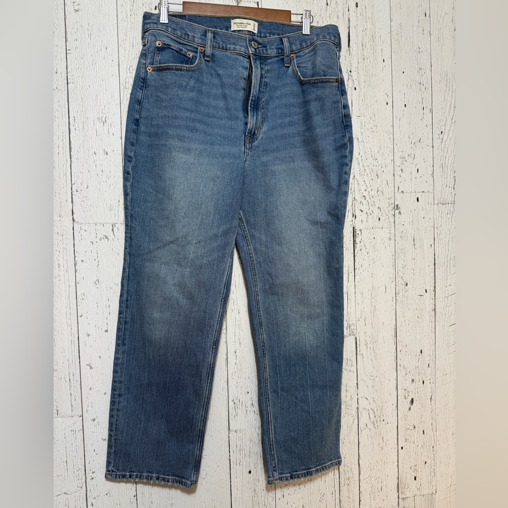 Abercrombie & Fitch Ultra High Rise Blue Jeans
